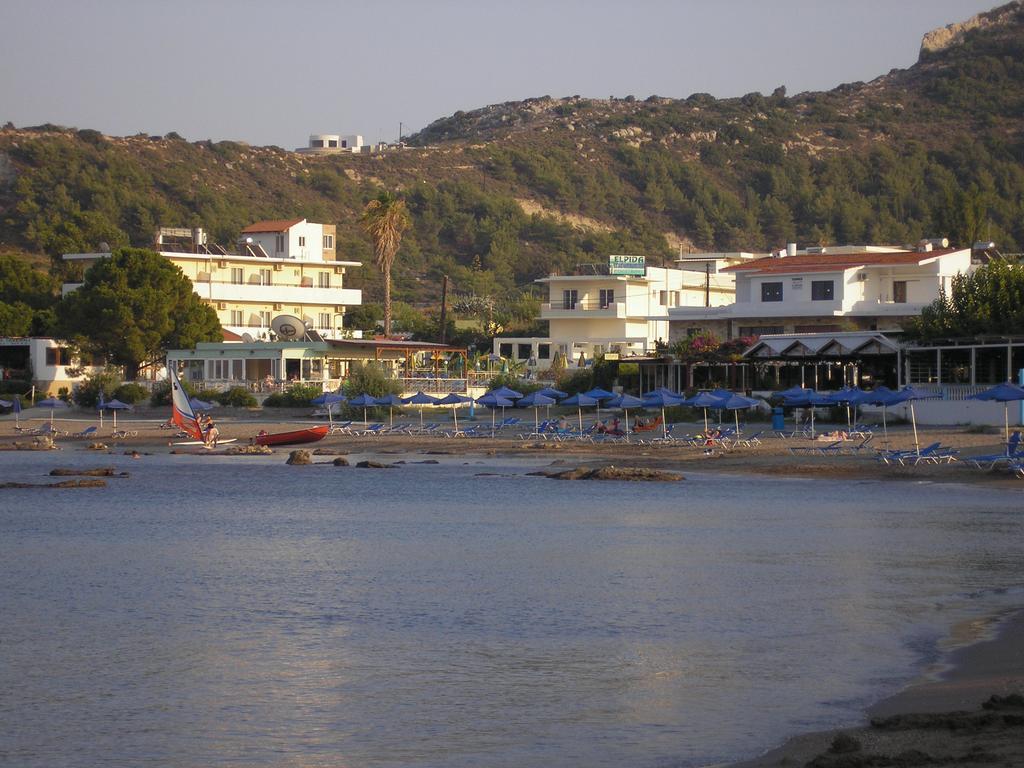 Nephele Apartments Faliraki Bagian luar foto