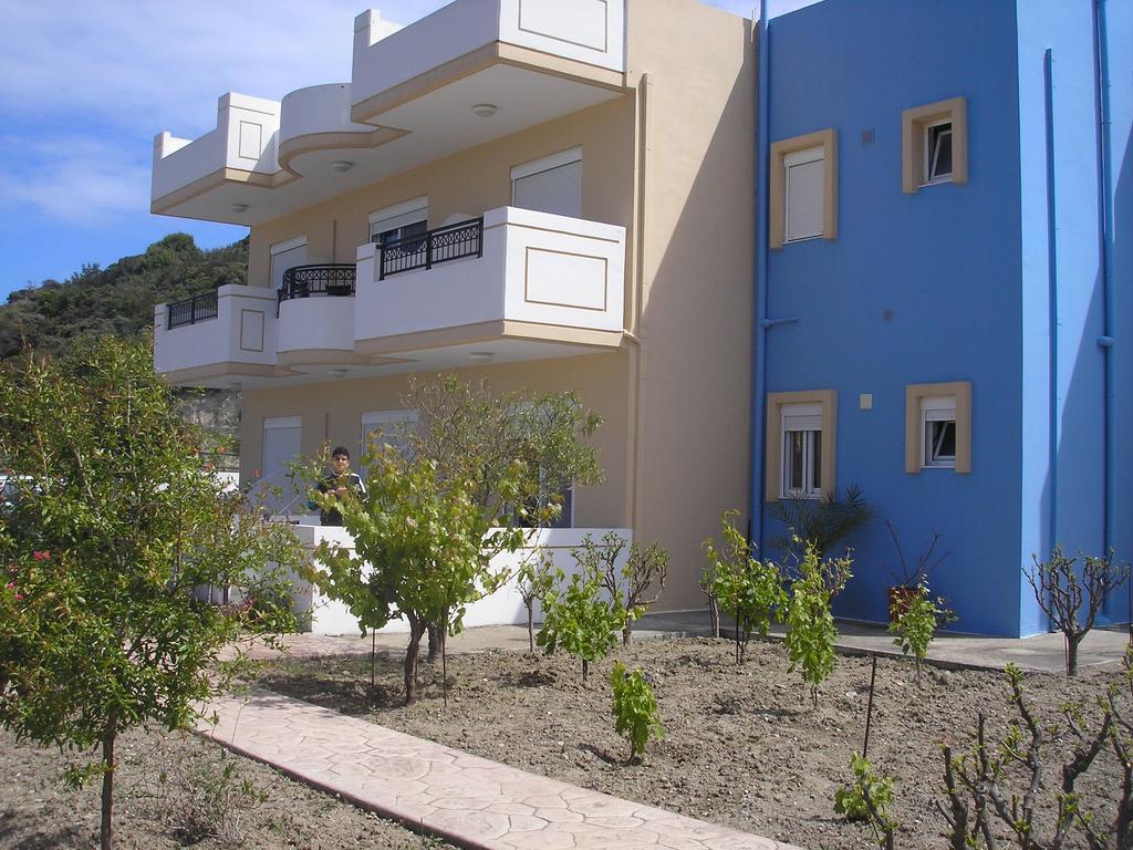 Nephele Apartments Faliraki Bagian luar foto