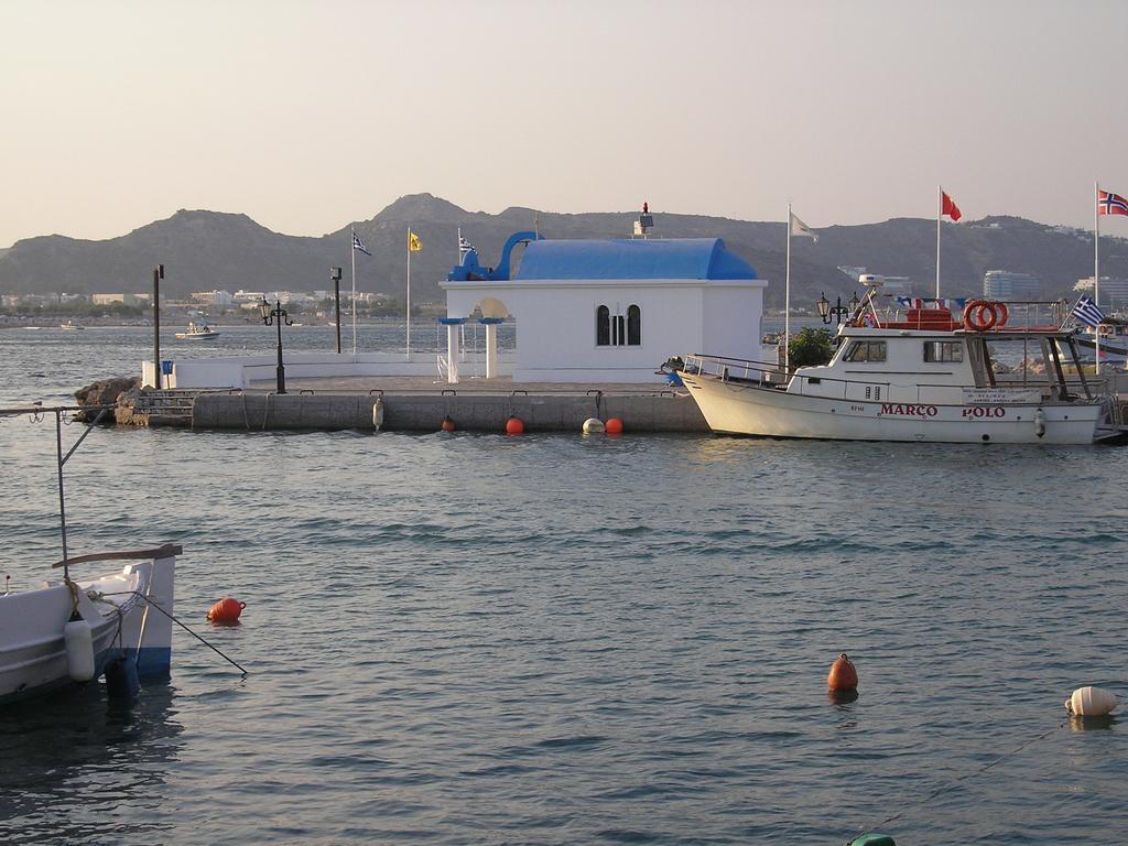 Nephele Apartments Faliraki Bagian luar foto