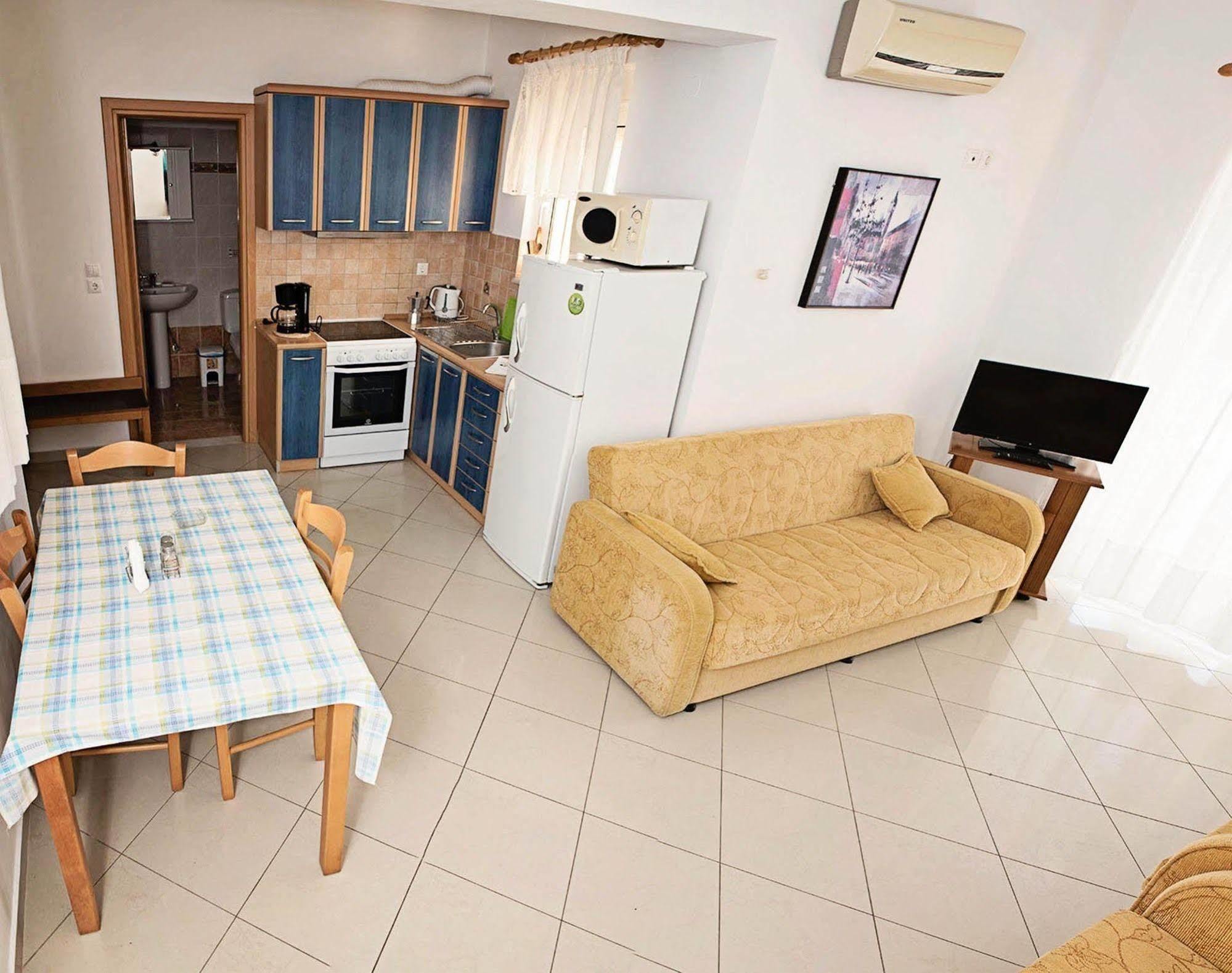 Nephele Apartments Faliraki Bagian luar foto