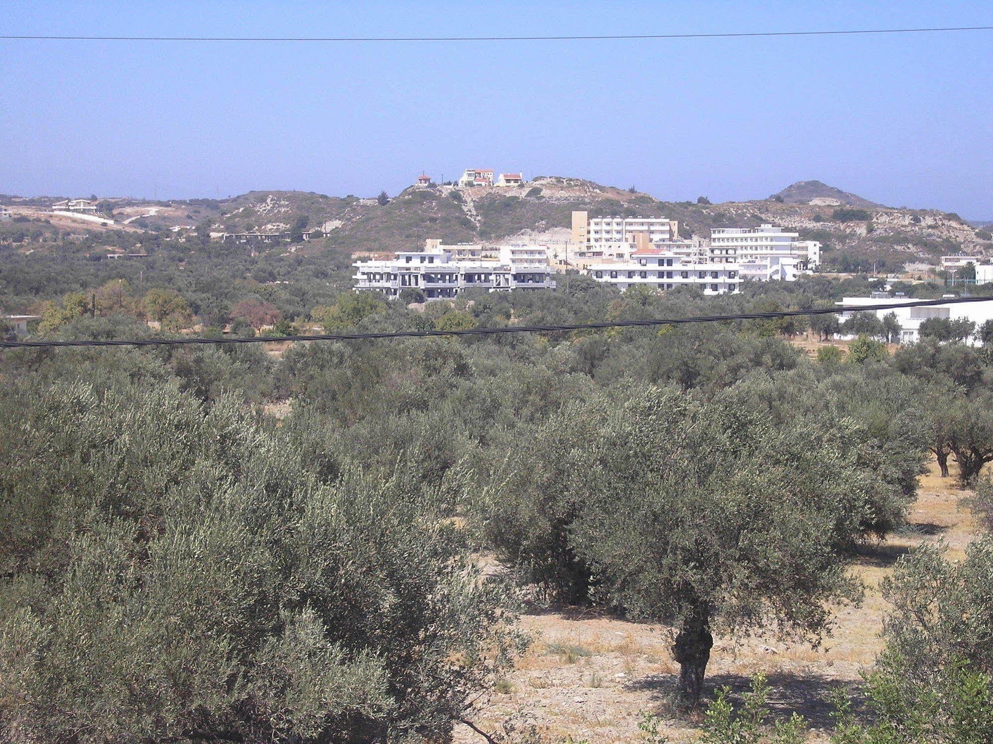 Nephele Apartments Faliraki Bagian luar foto