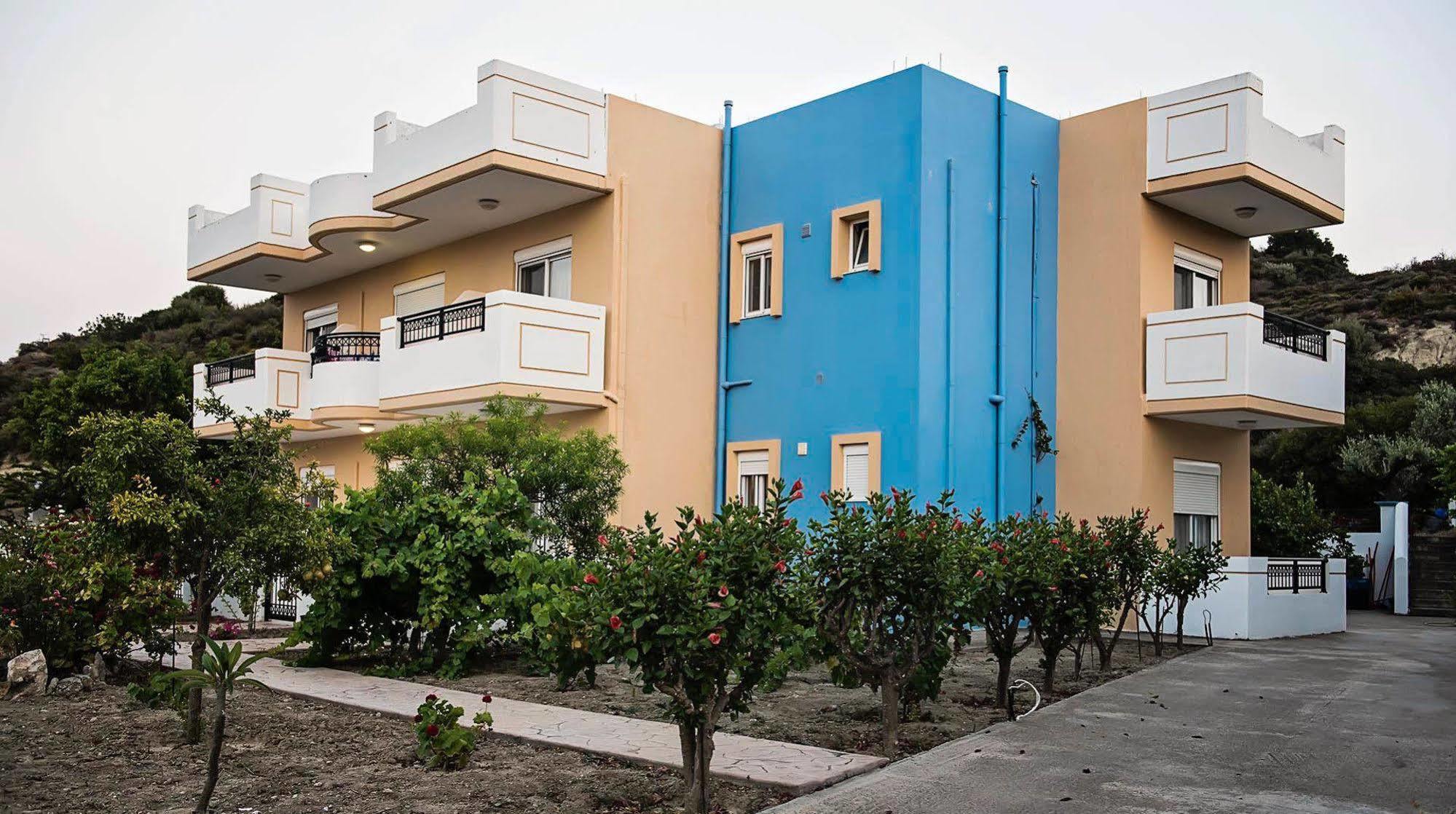 Nephele Apartments Faliraki Bagian luar foto