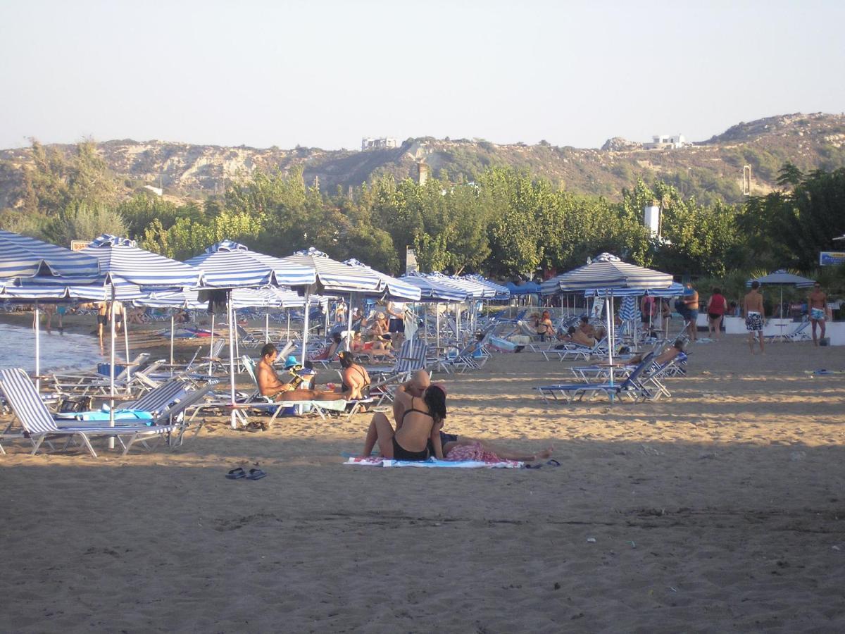 Nephele Apartments Faliraki Bagian luar foto